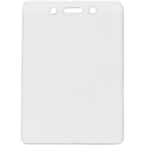 Flexible Vertical Badge Holder, Event Size - IDenticard.com