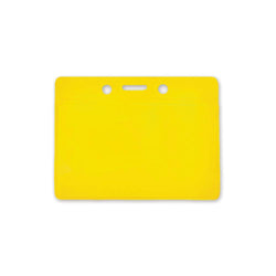 Flexible Badge Holder with Color Back, Credit Card Size - IDenticard.com