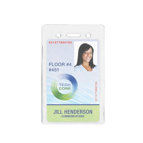 Flexible Vertical Card Holder, Credit Card Size
