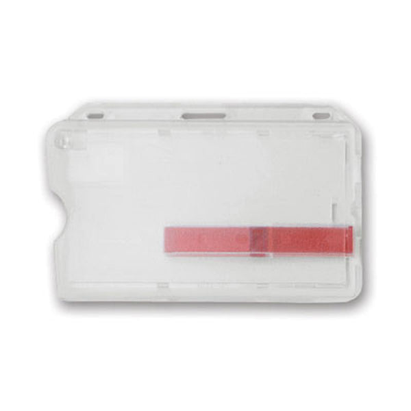 Rigid Card Holder and Dispenser with Extractor Slides, Credit Card Siz
