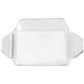 Clear Flexible Arm Band Badge Holder, Government Size