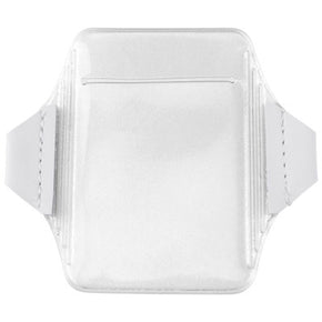 Clear Flexible Arm Band Badge Holder, Government Size
