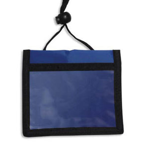 3-Pocket Credential Wallet with Adjustable Neck Cord - IDenticard.com