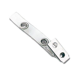 Strap Clip with 2-Hole NPS Clip (100 Pack) - IDenticard.com