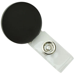 Round Black LogoClip™ - IDenticard.com