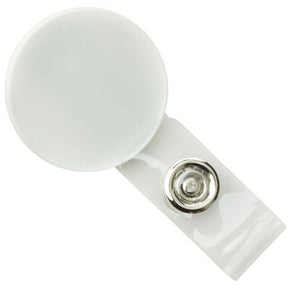 Round White LogoClip™ - IDenticard.com