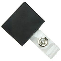 Square Black LogoClip™ - IDenticard.com
