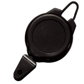 Black Ski-Sport Pass Badge Reel - IDenticard.com