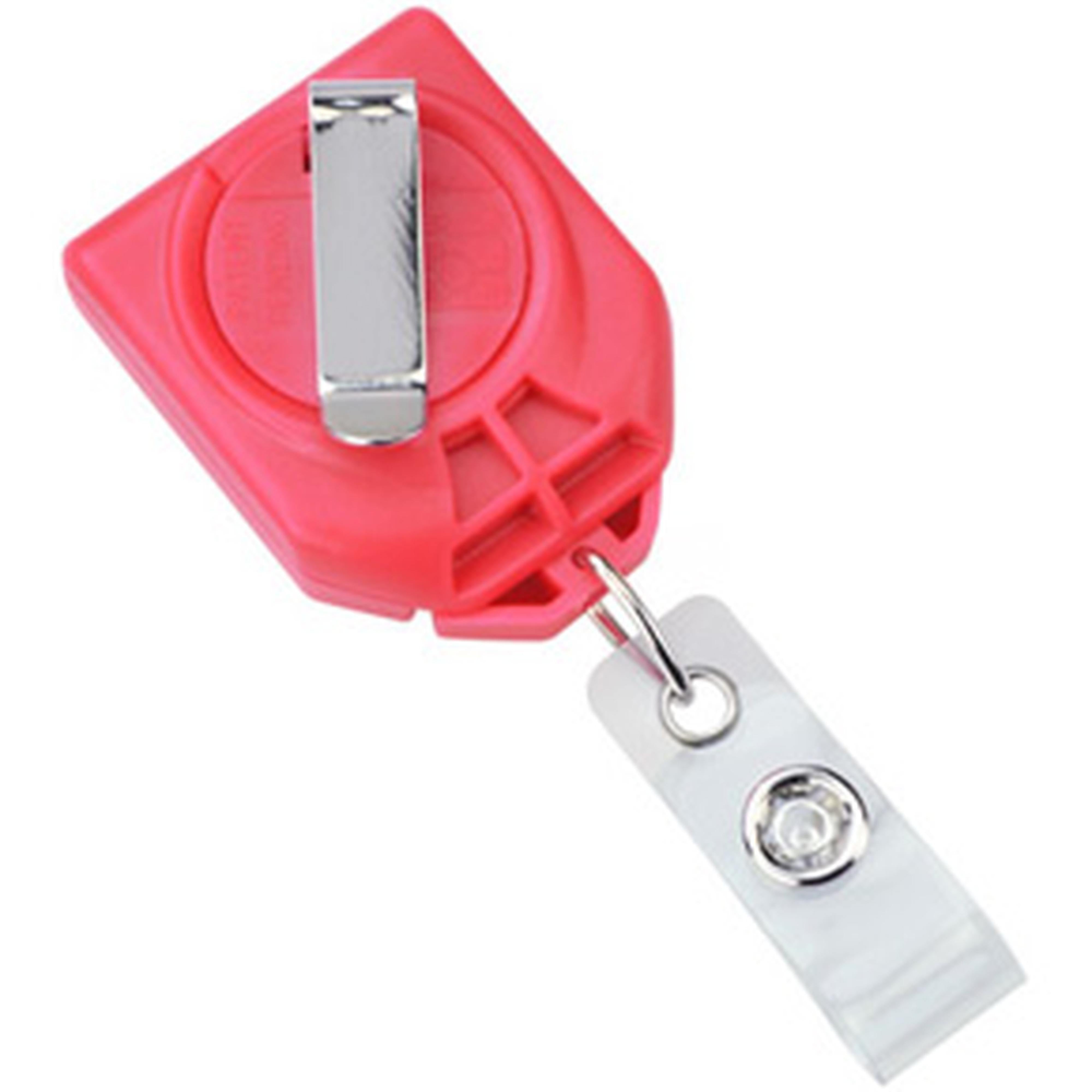 B∙Reel®Twist-Free ID Retractable Badge Reel with Swivel Clip, Front Fa