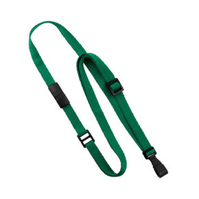 3/8" Flat Adjustable Breakaway Lanyard - IDenticard.com
