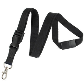 5/8" Detachable Flat Breakaway Lanyard - IDenticard.com