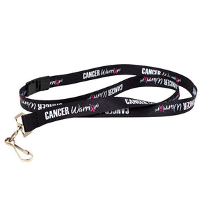5/8" "Cancer Warrior" Lanyard - IDenticard.com