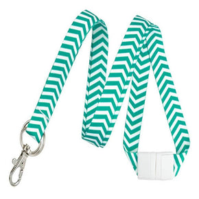5/8" ZigZag Lanyard - IDenticard.com