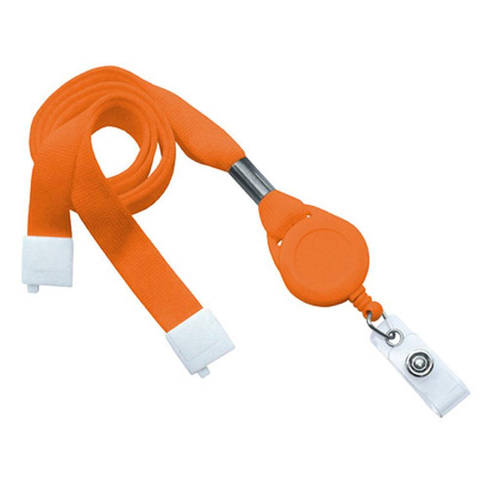 WLYD-RRSB - Woven Lanyard with Retractable Reel and Safety Breakaway