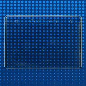 Flexible Horizontal Badge Holder, Credit card Size