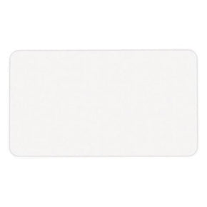 White Non-Expiring Visitor Badge - Adhesive, Thermal Printable (Box of 1000) - IDenticard.com
