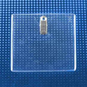 Premium Flexible Clip-On Badge Holder
