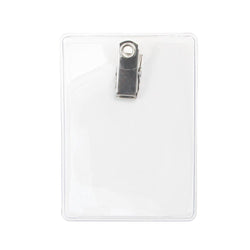 Premium Flexible Clip-On Badge Holder