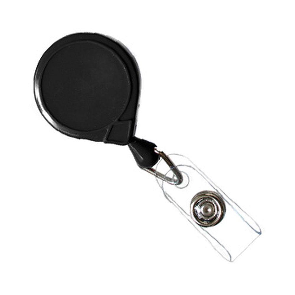 5 pack MRI Safe ID Badge Reels with Retractable No Twist Badge