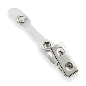 Narrow Vinyl Strap Clip - IDenticard.com