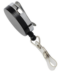 Chrome Badge Reel for Employee IDs or Credentials