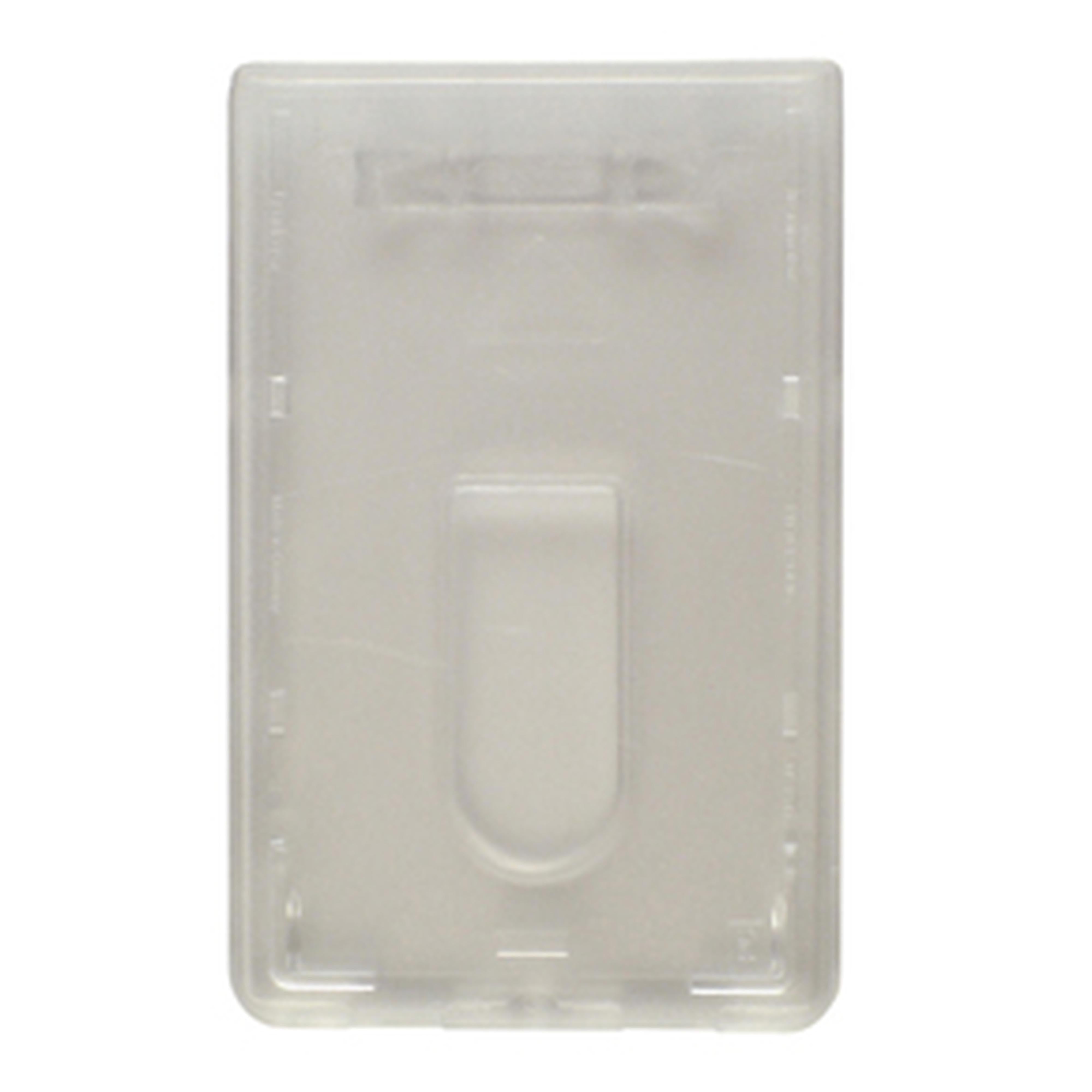 Rigid Top Loading Badge Holder, Credit Card Size Rigid Top Loading Badge Holder, Credit Card Size