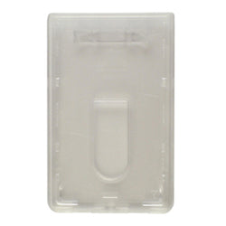 Rigid Plastic Vertical Top Loading Badge Holder - IDenticard.com