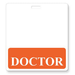 DOCTOR Teslin Badge Buddy - IDenticard.com