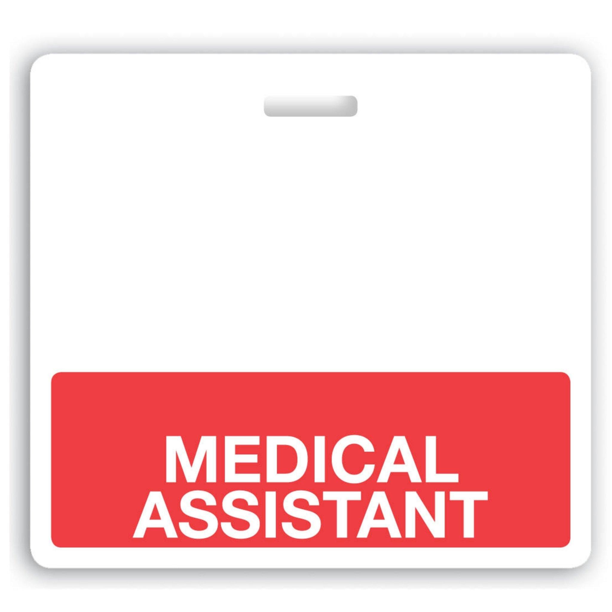 Medical Assistant Badge Reel, Medical Assistant, MA, Medical