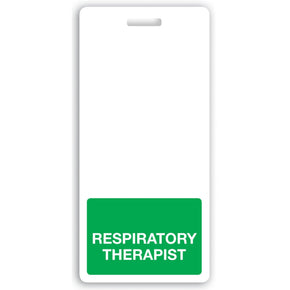 RESPIRATORY THERAPIST Teslin Badge Buddy - IDenticard.com