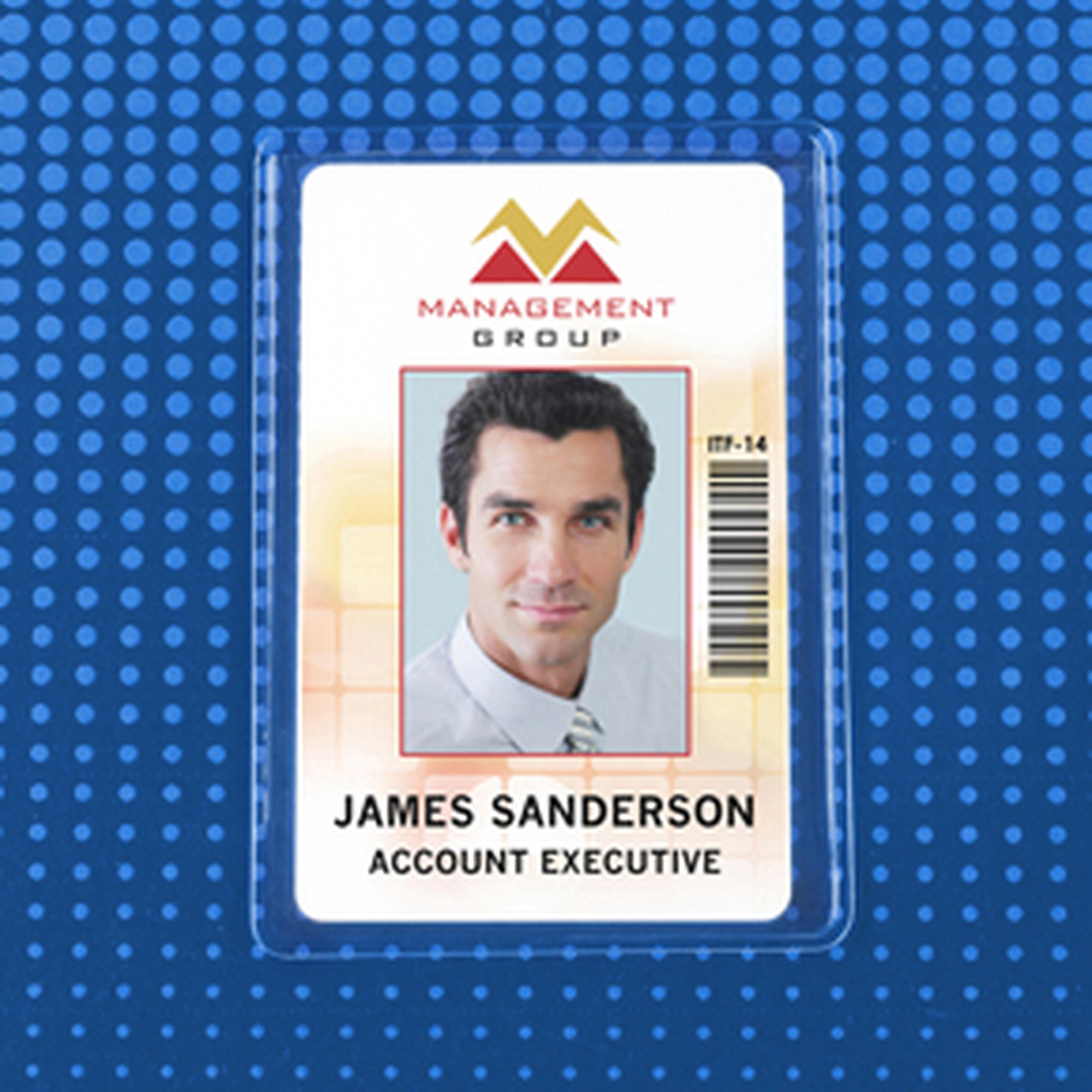plastic id card sleeves Clear Card Protector