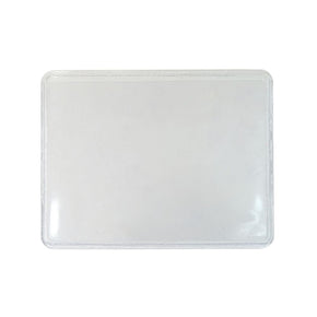 Flexible Adhesive-Back Badge Holder for Event Credentials, Government Size