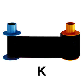 Resin Black Printer Ribbon (DTC1500, 3,000 Imprints) - IDenticard.com