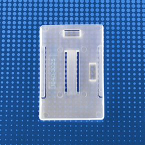 Rigid Plastic Vertical-Horizontal Multi-Card Badge Holder - IDenticard.com