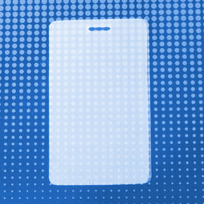 Luggage Tag Size Laminating Pouch (2.5" x 4.25", 10 mils) - IDenticard.com