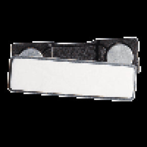 Two-piece plastic-encased magnet set, 1-3/4" x 1-2" - IDenticard.com