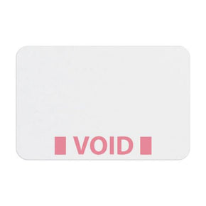 Tabbed Expiring Visitor Badge - Mobile Thermal Printable (Case of 500) - IDenticard.com