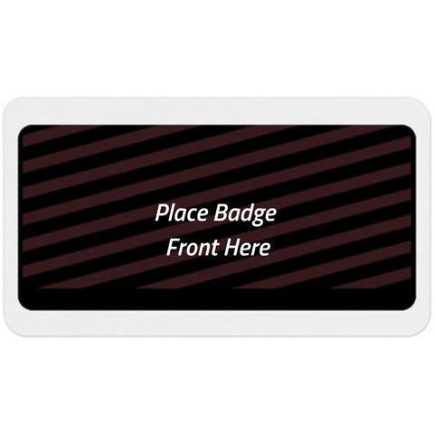 TEMPbadge® Large Expiring Visitor Badge BACK (Box of 1000)