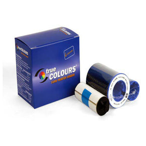 Zebra 800015-450 Black Dye-Sub w-Overlay Ribbon - IDenticard.com