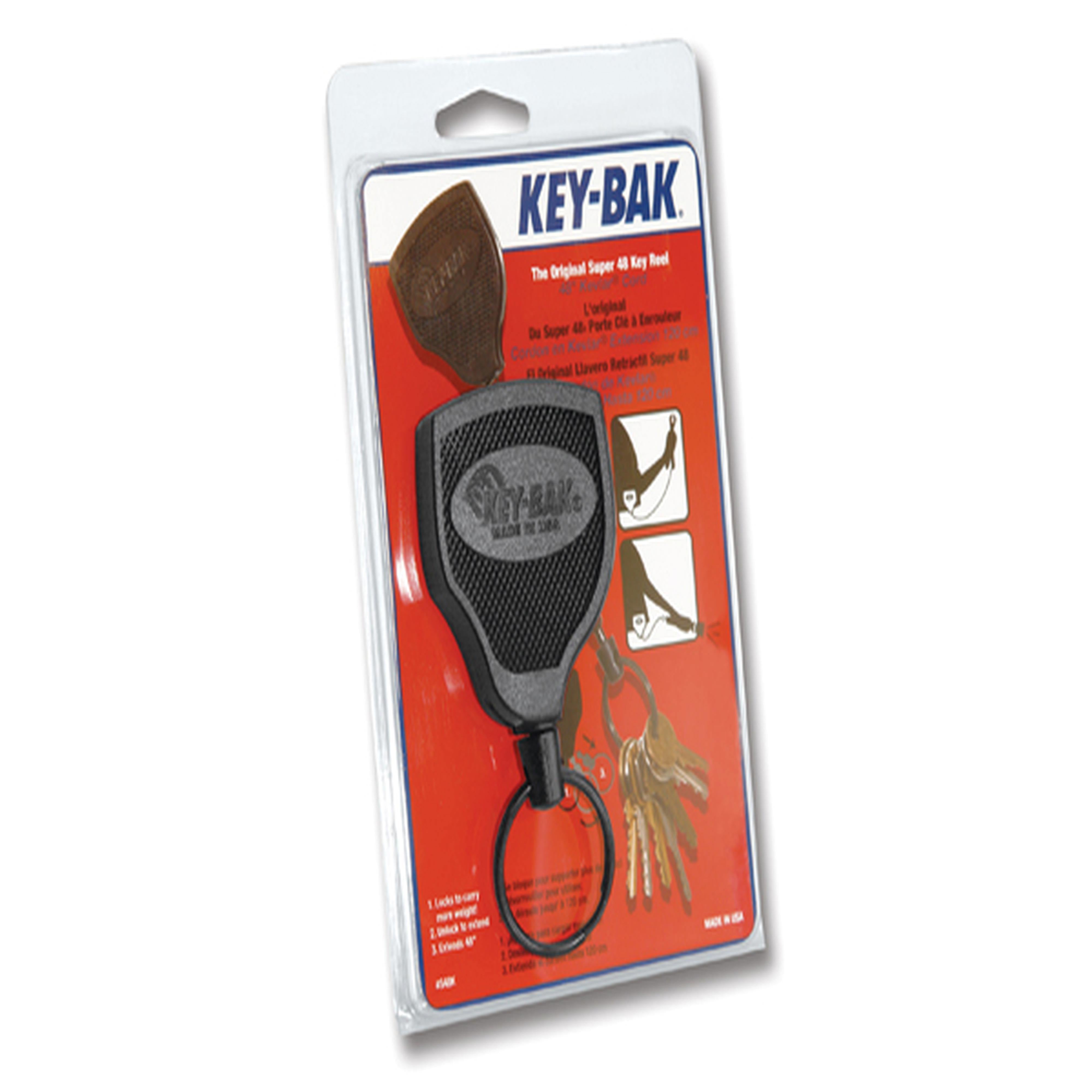Super 48 Key-Bak Badge Reel 