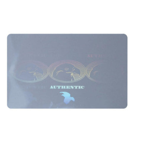 30 mil Eagle Hologram-Backed PVC Card (CR80/Credit Card Size)
