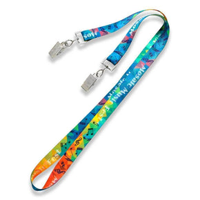 Custom Lanyards - Double Ended - IDenticard.com