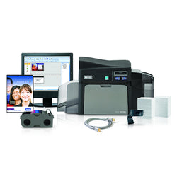 HID Fargo DTC4250e Single-Sided Card Printer Kit (AsureID® Express) - IDenticard.com