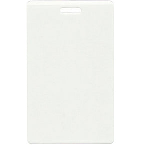 Vertical Laminating Pouch with Slot (2.31" x 3.75", 14 mils) - IDenticard.com