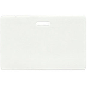 Credit Card Size Laminating Pouch with Horizontal Slot (14 Mils) - IDenticard.com