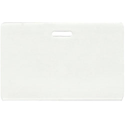 Credit Card Size Laminating Pouch with Horizontal Slot (20 Mils) - IDenticard.com