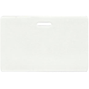 Credit Card Size Laminating Pouch with Horizontal Slot (20 Mils) - IDenticard.com