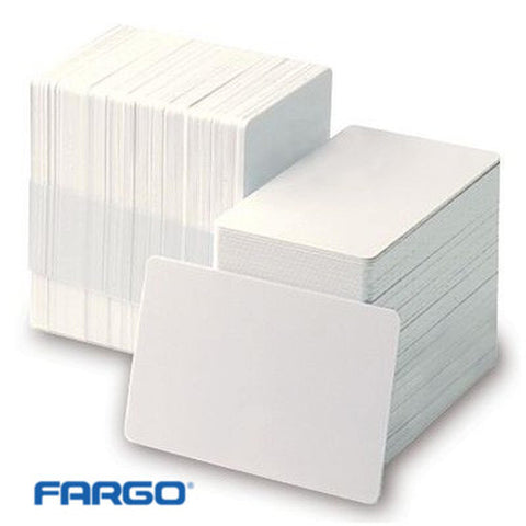Fargo® 10 mil Adhesive Back PVC UltraCard® (CR80/Credit Card Size)