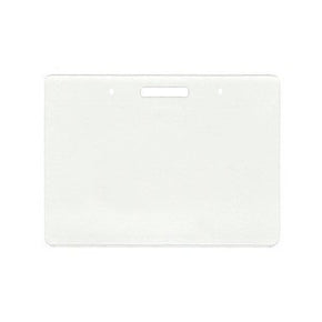 Horizontal Laminating Pouch with Slot & Pin Holes - IDenticard.com