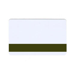 30 mil PVC Card with LoCo Magnetic Stripe (CR0/Credit Card Size) - IDenticard.com
